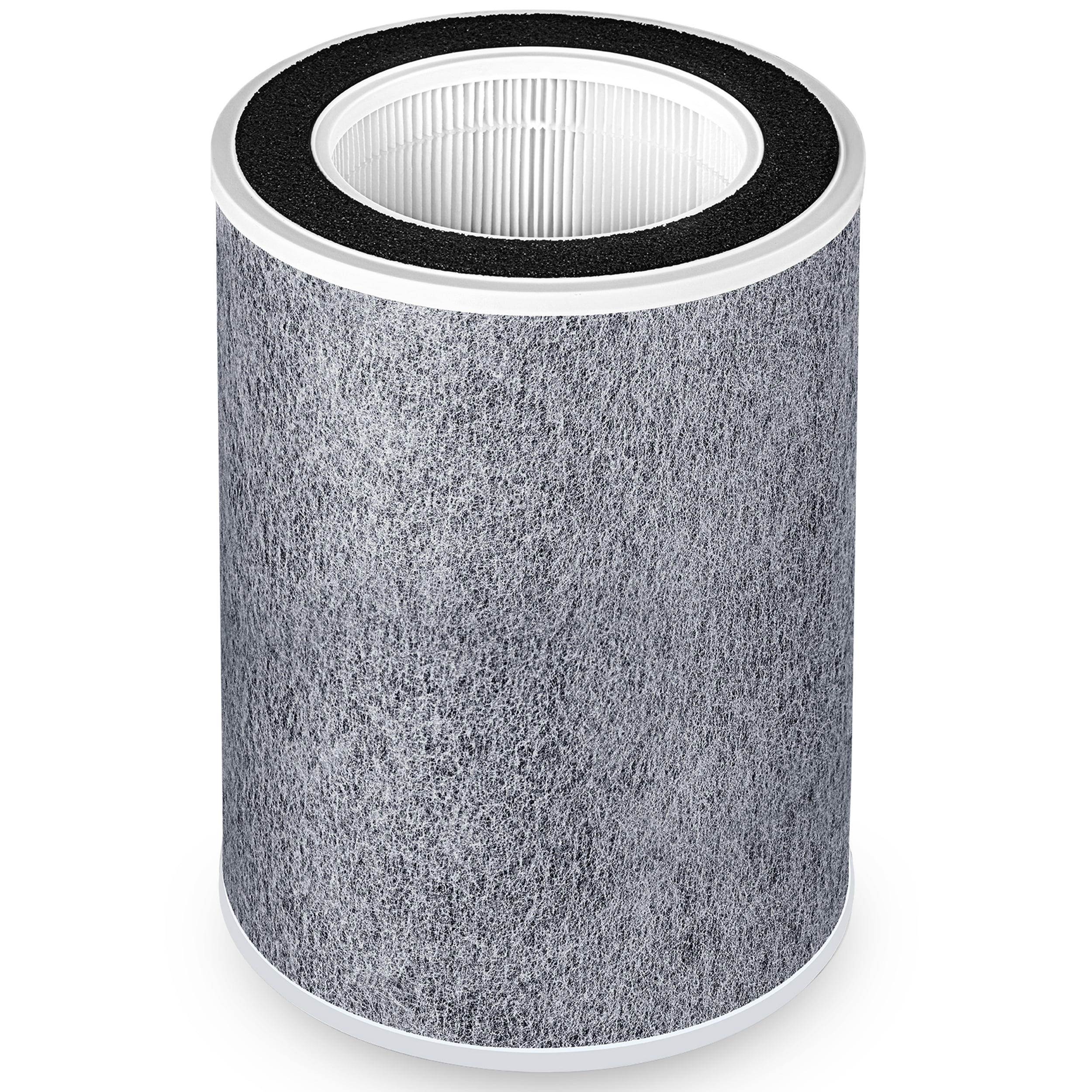 1 Pack HP201 HP202 Replacement Filter for Shark Air Purifier MAX, Compatible with Shark Clean Sense Air Purifiers HP200 HP232 True HEPA Filters, HE2FKPRO, Grey