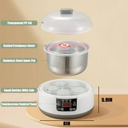Yogurt Maker Machine , Probiotic Yogurt Maker with Temperature Control and Timer, Yogurt Machine with LCD Display, Multi-Function Yogurt Machine for Home Use