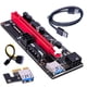 thumbnail image 1 of VER 009S Tarjeta adaptadora de expansión de gráficos USB 1x a 16x, no se necesita controlador, para configurar , plataformas de minería Negro Hugo módulo extensor pcie, 1 of 5