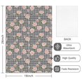 thumbnail image 2 of 6 Pcs Pioneer Flower Floral Print Pattern Kitchen Towels, Funny Microfiber Dish Towel Set, 18" X 26" Tea Towels, 2 of 6