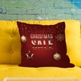 thumbnail image 7 of hirigin Christmas Throw Pillow Cover, Elk/Snow/Tree/Letters Print Pillowcase Decor for Sofa Bedroom, 7 of 7
