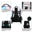 thumbnail image 4 of FORMRS Kids School Backpack Elementary Student Unisex Travel Bookbag with Reflective Stripes, Light Blue Stripes, 4 of 7