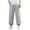 Gray, variant on zbxnLI Kid's Casual Pants Elastic Waist Athletic Joggers Trousers Outdoor Lightweight Baggy Sports Pants with Pockets