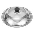 thumbnail image 1 of Tapa para wok con trípode visible de acero inoxidable Bosisa, tapa para verduras, 1 of 8