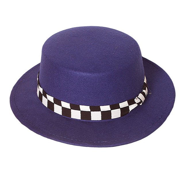 Txlixc Fedora para niños con correas a cuadros Txlixc moda