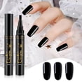 thumbnail image 3 of 5ml Nail Polish Pen High Pigmented Vibrant Color Fast Dry Stunning Visual Effect Excellent Saturation Decorative Film Formers One-Step Nail Art Gel Polish Pen Nail Varnish for Nail Salon, 3 of 8