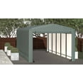 thumbnail image 2 of ShelterTube Wind and Snow-Load Rated Garage, 10x23x8 Green, 2 of 7