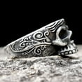 thumbnail image 5 of ZMY Home Sugar Skull Ring Stainless Steel Party Jewelry for Men Women (9), 5 of 7