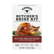 Kinder's Butcher's Brine Kit for Turkey, Buttery Poultry Blend with Brine Mix, 11.25 oz