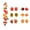 Z-D/39.3in, variant on 69in Fall Garland, Fall Garlands Autumn Decorations for Home Fall Party Decor Autumn Decor Fall Decorations Autumn Leaves Garland Fall Leaves Garland Fake Fall Leaves Fall Garland for Mantle
