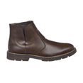 thumbnail image 2 of Botines Para Hombre Tipo Piel Casual Café Clásicos Cómodos cafe 28 Incógnita 034C16, 2 of 6