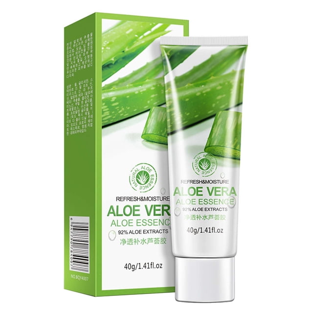 BIOAQUA 40g Aloe Gel Clear Essence Hidratante Refrescante Sun Repair Bioaqua Gel de aloe