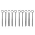 thumbnail image 1 of 10 Pcs Boulons à Oeil en Acier Inoxydable 304 Vis M6x60 Crochets pour Serrer et Raccorder, 1 of 5