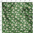 thumbnail image 6 of Soimoi Cotton Satin Spandex Green Fabric By the Yard - 54 Inch Wide - Florals Print Fabric - Elegant and Timeless Patterns for Fashion and Home Decor Printed Fabric, 6 of 6