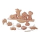 thumbnail image 2 of Bloques de madera de animales apilables, juguete educativo para el desarrollo temprano, aprendizaje de superficie lisa, juego de equilibrio para niños, 2 of 9