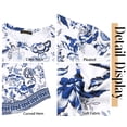thumbnail image 6 of Fantaslook Womens Long Sleeve Shirts Fall Tunic Tops Casual Crewneck Floral Blouses, 6 of 9