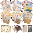 thumbnail image 1 of Kit de papel para scrapbooking Naszonus de 565 piezas con flores vintage, 1 of 7