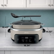 Ninja 8-in-1 PossibleCooker Plus 7.5 Qt Multi-Cooker, Slow Cooker, Steamer, Dutch Oven, MC2000WMSD Stone