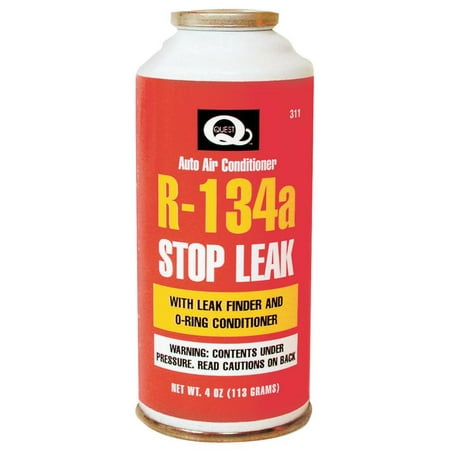 R-134a Stop Leak with Lead Finder and O-Ring