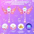 thumbnail image 4 of Bubble Wand Hugeway Princess Magic, paquete de 2 unidades, para niños, color rosa, 4 of 6
