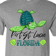 thumbnail image 4 of Inktastic Port St. Lucie, Florida Happy Sea Turtle T-Shirt, 4 of 5