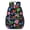 Pioneer Flower Floral Print Pattern-3, variant on Pioneer Flower Floral Print Pattern 17" School Backpacks for Teens,Waterproof Oxford Fabric,S-Shape Padded Straps for School,Travel,Hiking,Camping