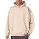 thumbnail image 4 of MHFRRA Sudadera con Capucha Informal con Panel de Cremallera En El Hombro y Llegada de Otoño/Invierno para Beige, 4 of 5