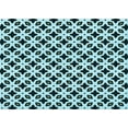 thumbnail image 1 of Ahgly Company Indoor Rectangle Patterned Dark Blue Grey Blue Area Rugs, 5' x 8', 1 of 6
