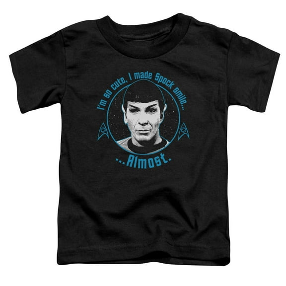 Star Trek - Almost Smile - Toddler Short Sleeve Shirt - 4T