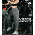 thumbnail image 3 of Nirlon Lightweight Joggers For Women - Athletic Womens Joggers With Pockets, Workout Leggings For Women - Breathable Stylish Womens Sweatpants For Gym And Yoga Pants (XL 26", MECharcoal), 3 of 5