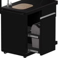 thumbnail image 6 of Forno All’Aperto 99,600 BTU Outdoor Kitchen, 5 Burners, Infrared Burners, Side Burner, Black Sintered Stone Countertops, Gas Pizza Oven, Sink Module, Bar & Beverage Center, 6 of 19