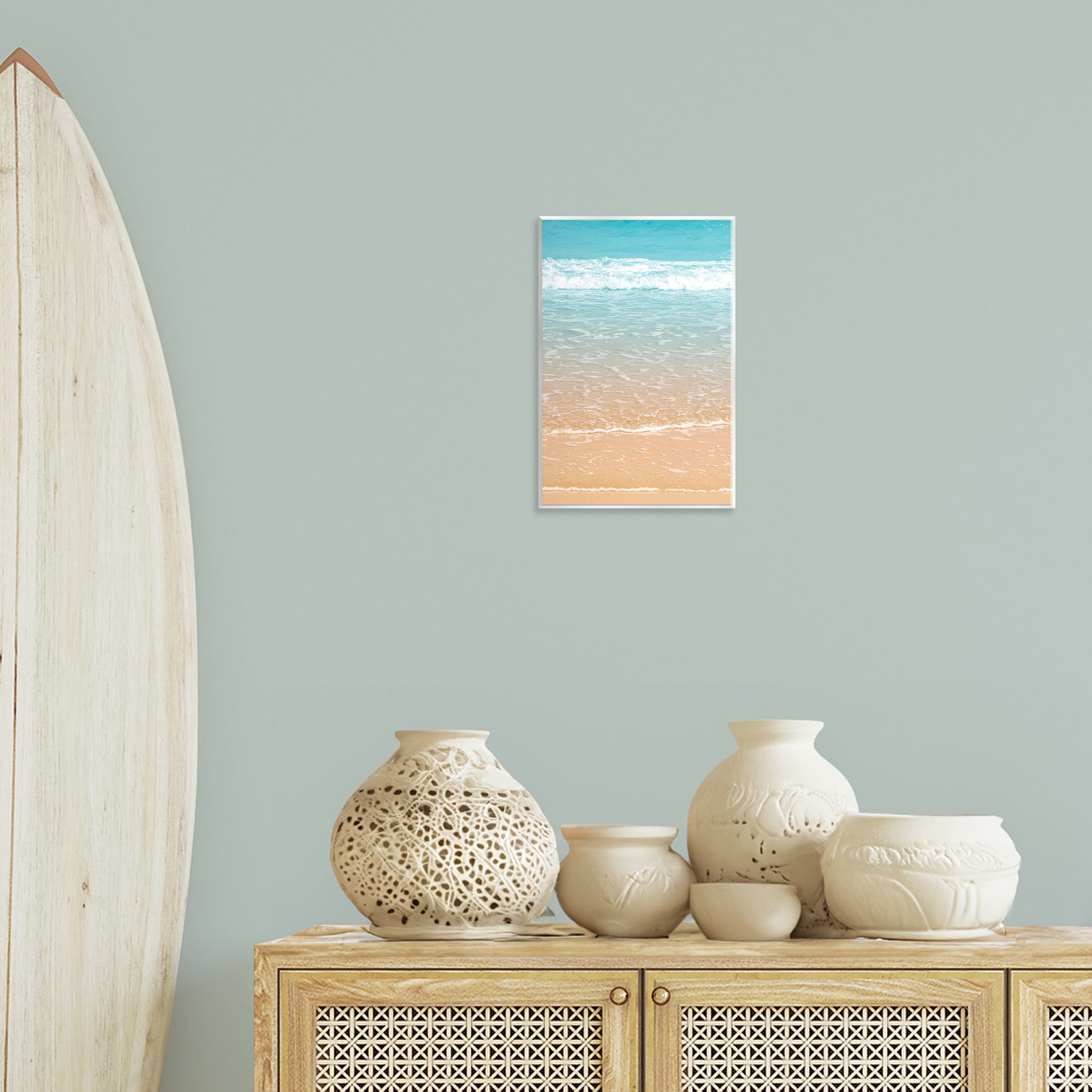 Stupell Industries Clear Summer Waters Nautical & Beach Photography Unframed Art Print Wall Art, 10 x 15