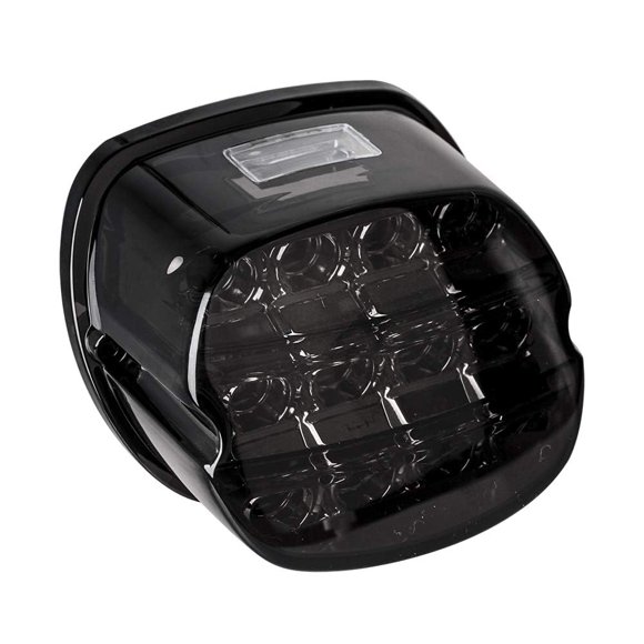 Luz trasera LED NTHREEAUTO Smoked para motocicleta Harley