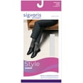 thumbnail image 2 of SIGVARIS Women’s Style Sheer 780 Open Toe Calf-High Socks 15-20mmHg, 2 of 3