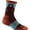 Burgundy, variant on Darn Tough Women's Bear Town Micro Crew Blue Aqua Socks, Light Cushion