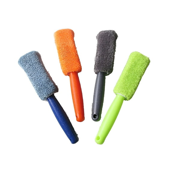 ACDANC 2 Pcs Cleaning Brush Car Tools Microfiber Wheel Motorcycle Wash