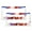 Pattern-103, variant on License Plate Frames Butterfly Patriotic License Plate Frame License Plate Shield Frame 2 PCS Memorial Day Patriotic Metal License Plate Cover for Women