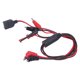 thumbnail image 4 of 2Pcs Banana Plug to Crocodile Clip Test Wire Cable DC Regulated Power Supply Interface Line, 4 of 5
