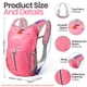 thumbnail image 2 of Mochila de Hidratación ShinyLin para Niños con Bolsa de Agua de 1.5L Rosa, 2 of 7