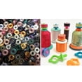 thumbnail image 3 of Portabobinas Sunnimix 24 piezas Surtido de Color de silicona, 3 of 7