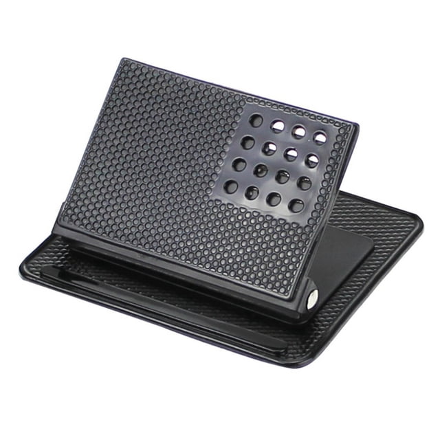 Car Dashboard Multifunctional Magic Portable Phone Holder Silicone Anti-Slip Mat GPS Navigator Mount Bracket Interior,1 * Phone Holder,black