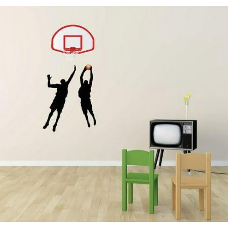 Do It Yourself Wall Decal Sticker Basketball Winner Sports Boy Girl Teen Bedroom Bathroom Living Room Mural 30 X90