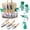 Multicolor, variant on ALLJOY 9 Piece Garden Tools Set with Bag & Gloves,Heavy Duty Gardening Hand Tools Kit,Garden Gifts Supplies for Women Mom