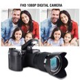 thumbnail image 1 of Cámara Digital HD de 33MP LCD de 3" Zoom de 24X Enfoque Automático Gran Angular de 05X Teleobjetivo con Zoom de 1624X Vídeo FHD de 1080P Flash Incorporado Batería de ANGGREK Otros, 1 of 8