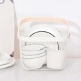 thumbnail image 4 of de almacenamiento de mano, organizador de alimentos de gran capacidad, de , contenedor de alimentos para Blanco SM SunniMix Cesta de almacenamiento para pícnic, 4 of 8