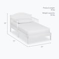 thumbnail image 5 of Dream on Me Sydney Toddler Bed, White, 5 of 8