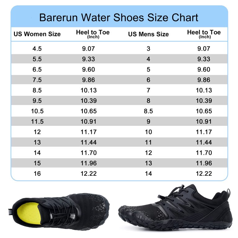  L-RUN Athletic Hiking Water Shoes Mens Womens Barefoot Aqua  Swim Walking Shoes | Water Shoes