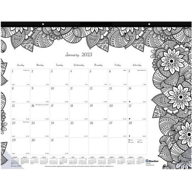 Giveaway Desk Pad Calendar - Doodle Pads