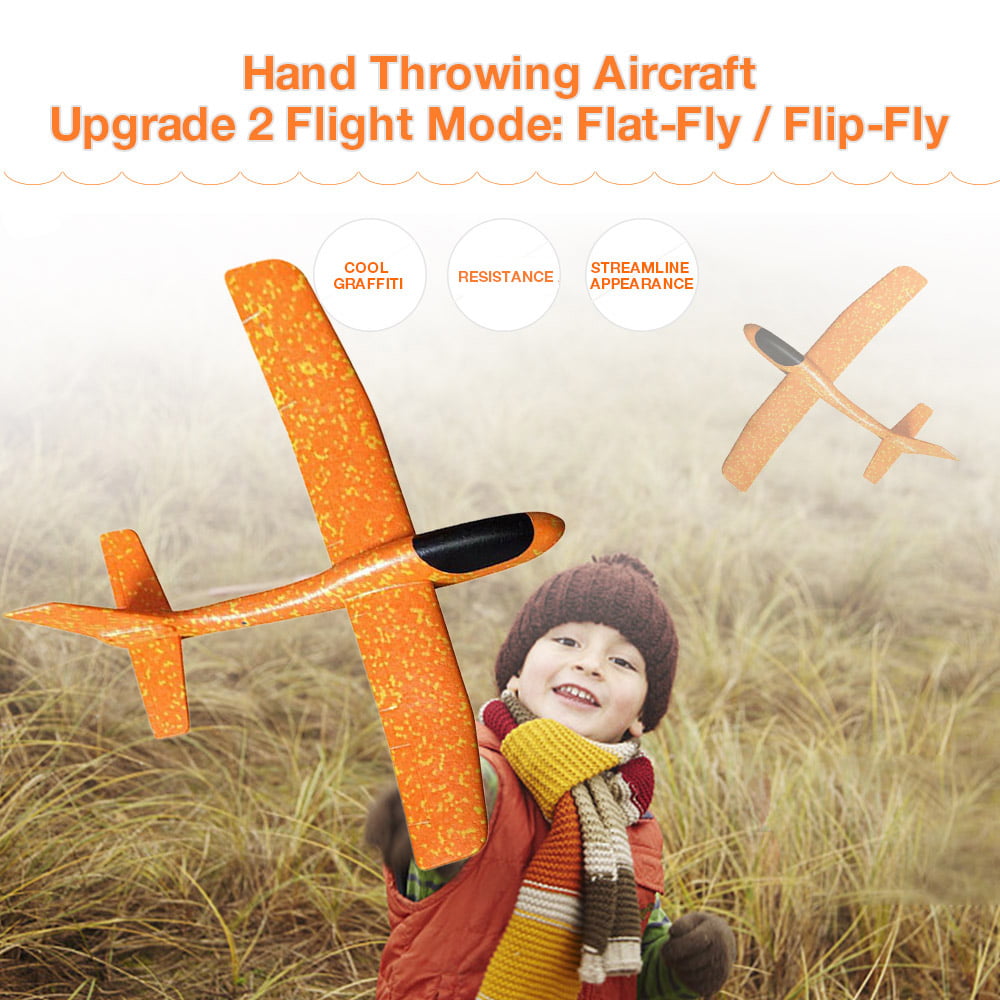 49*44cm EPP Foam Hand Throw Airplane Outdoor Launch Glider Plane Kids Toy GiftSN 