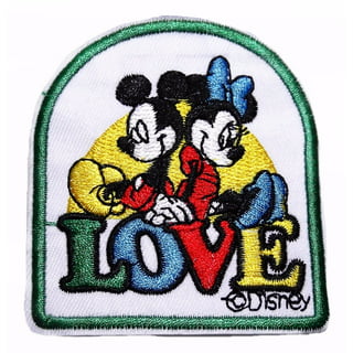 Disney Iron On Applique-Mickey Mouse 3-1/4X5-1/2 1/Pkg